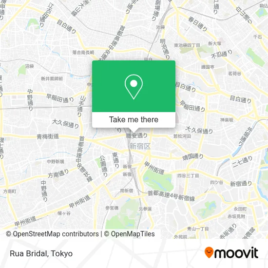 Rua Bridal map