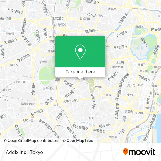 Addix Inc. map