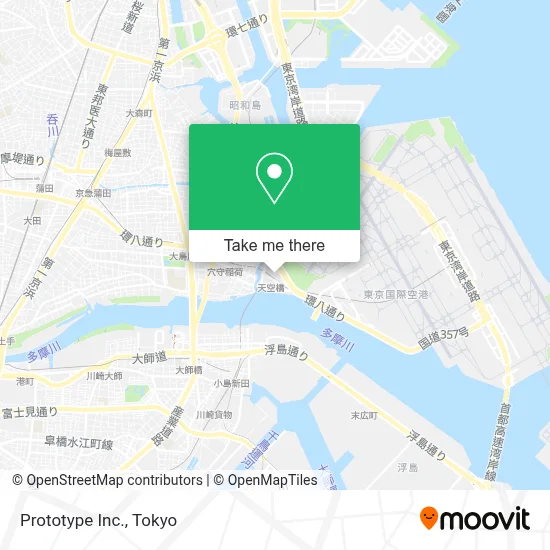 Prototype Inc. map