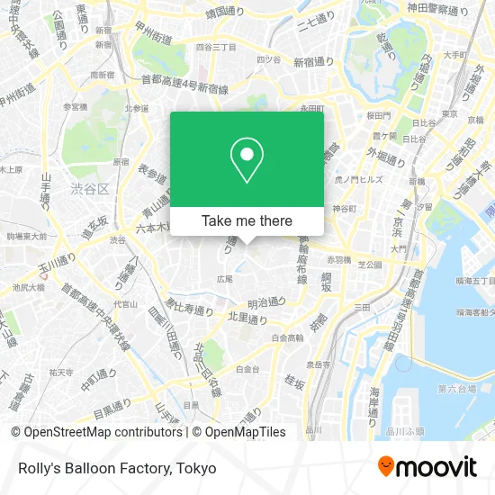 Rolly's Balloon Factory map