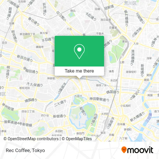 Rec Coffee map