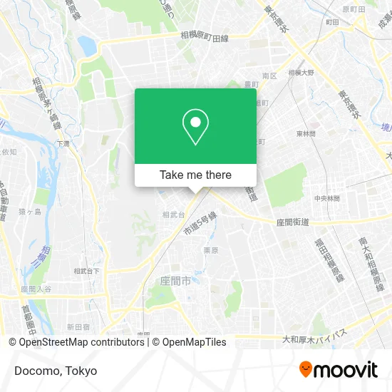 Docomo map