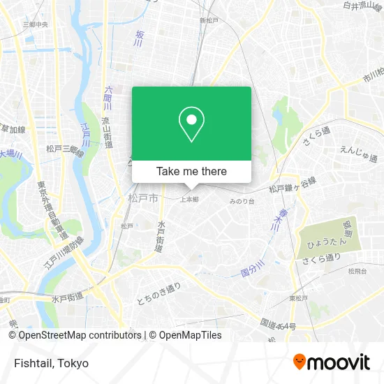 Fishtail map