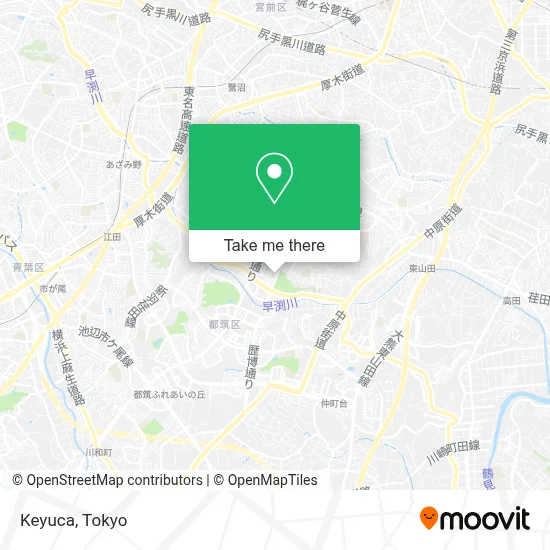 Keyuca map