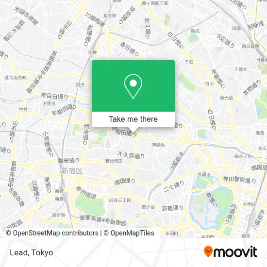 Lead map