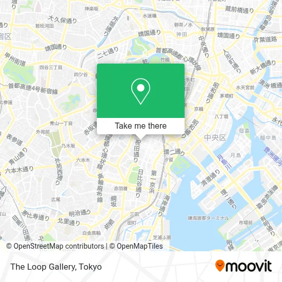 The Loop Gallery map