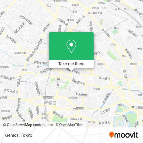 Genics map