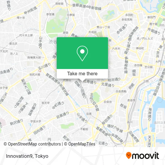 Innovation9 map