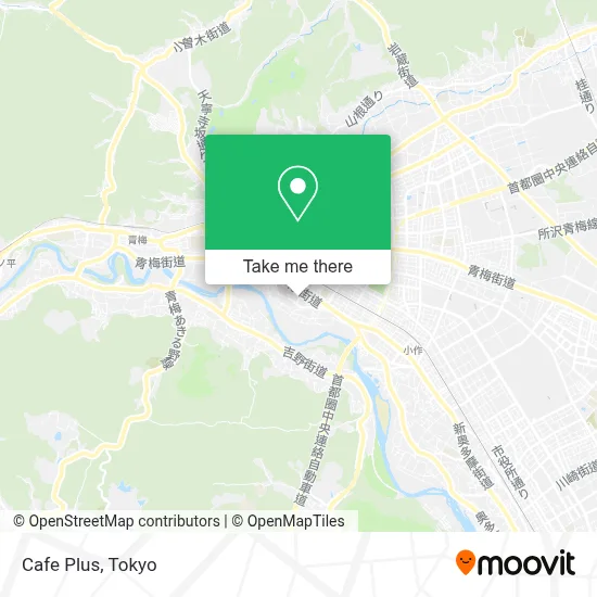 Cafe Plus map