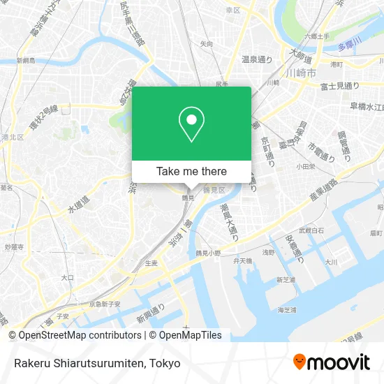 Rakeru Shiarutsurumiten map