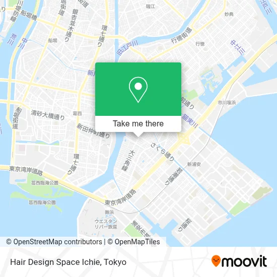 Hair Design Space Ichie map