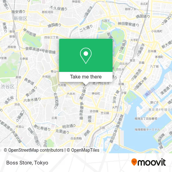 Boss Store map