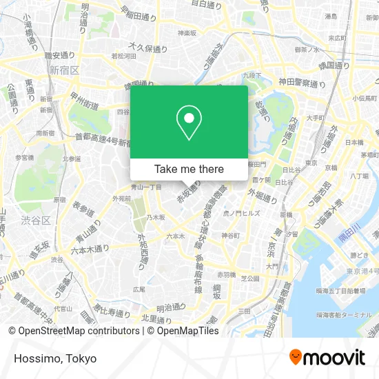 Hossimo map