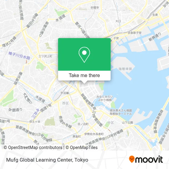 MUFG Global Learning Center map