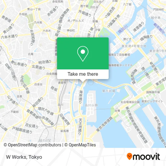 W Works map