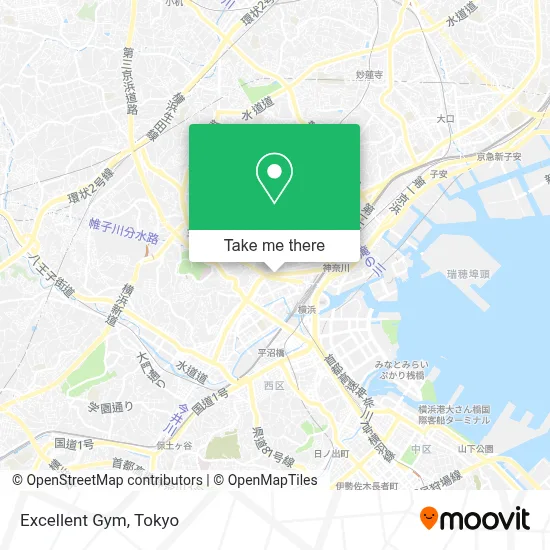 Excellent Gym map