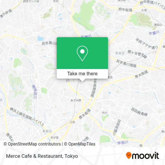 Merce Cafe & Restaurant map