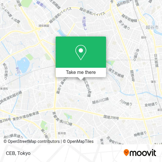 CEB map