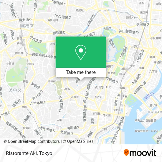 Ristorante Aki map