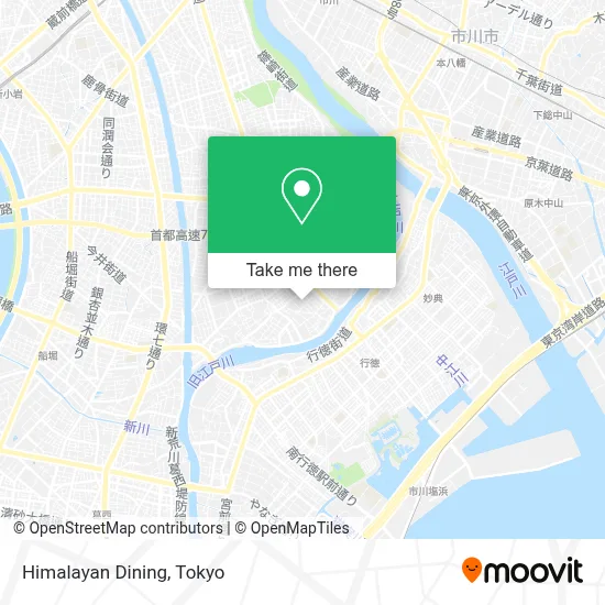 Himalayan Dining map