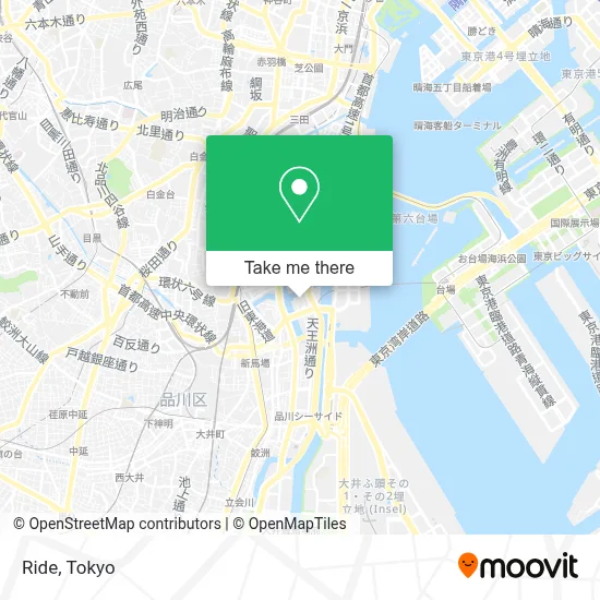 Ride map