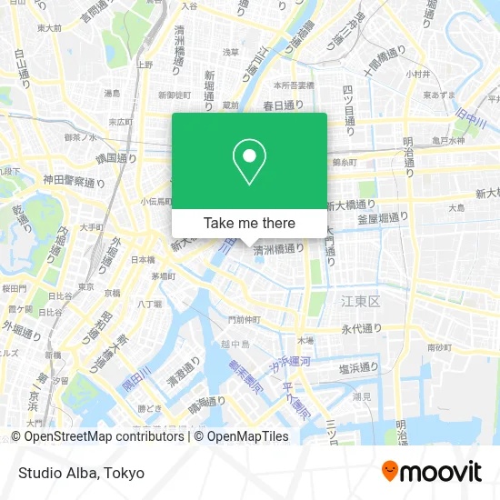 Studio Alba map