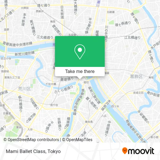Mami Ballet Class map