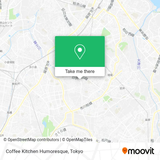 Coffee Kitchen Humoresque map