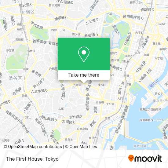 The First House map