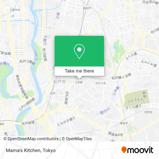 Mama's Kitchen map