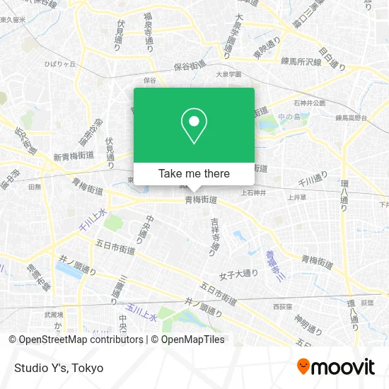 Studio Y's map
