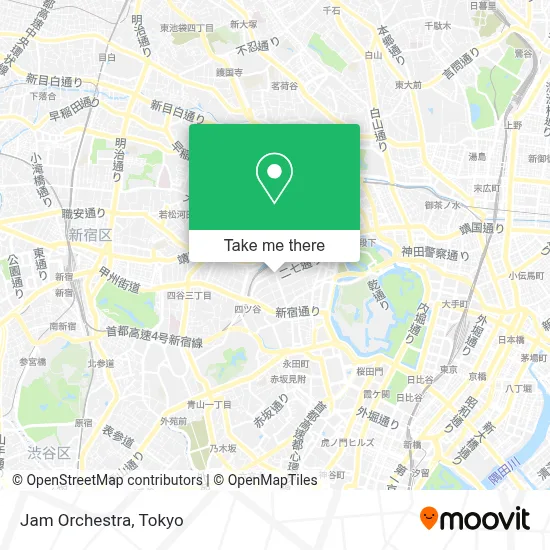 Jam Orchestra map