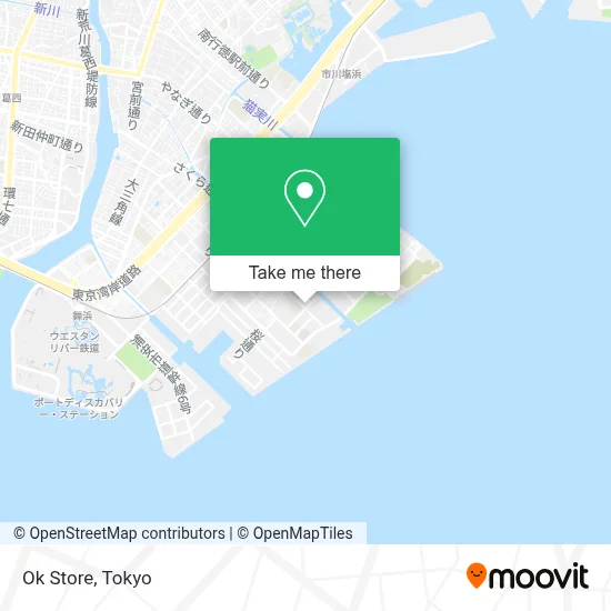 Ok Store map