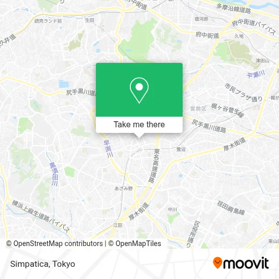 Simpatica map