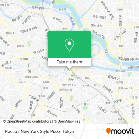 Rocco's New York Style Pizza map