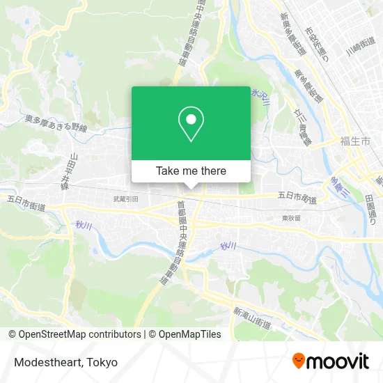 Modestheart map
