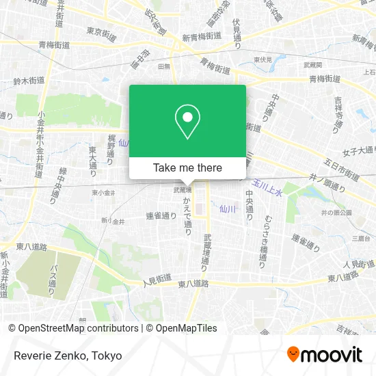 Reverie Zenko map