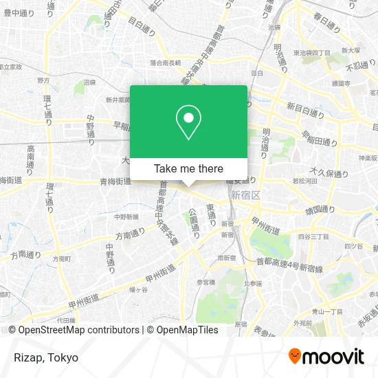 Rizap map