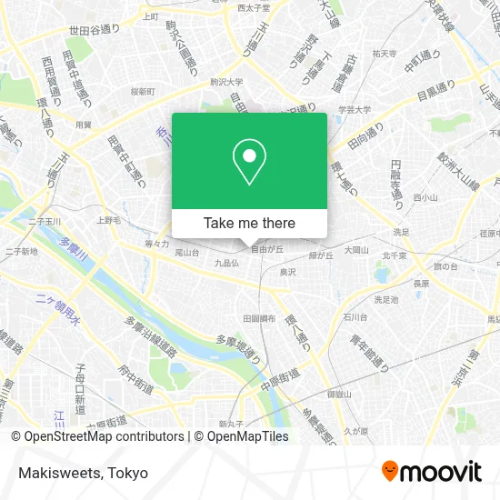 Makisweets map