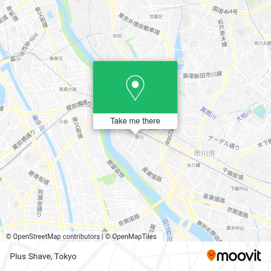 Plus Shave map