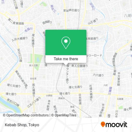 Kebab Shop map