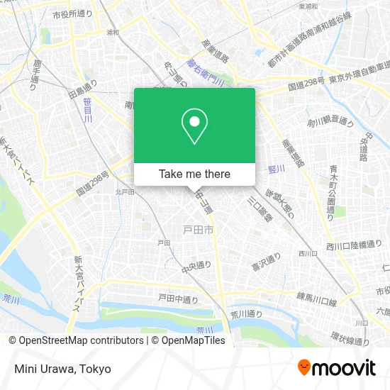 Mini Urawa map