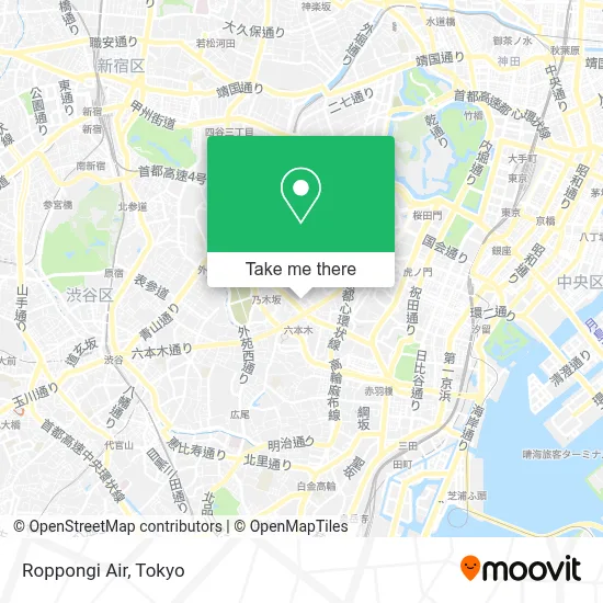 Roppongi Air map