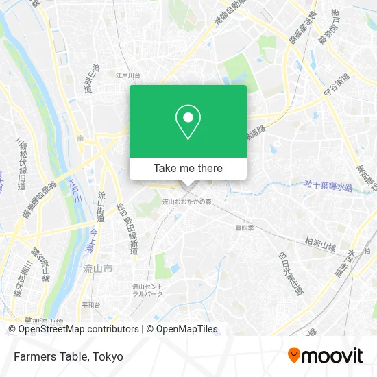 Farmers Table map