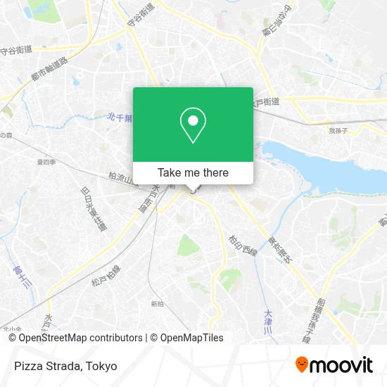 Pizza Strada map