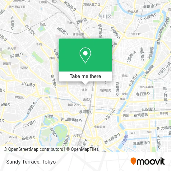 Sandy Terrace map