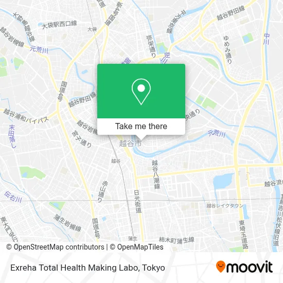 Exreha Total Health Making Labo map