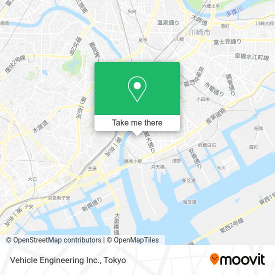 Vehicle Engineering Inc. map