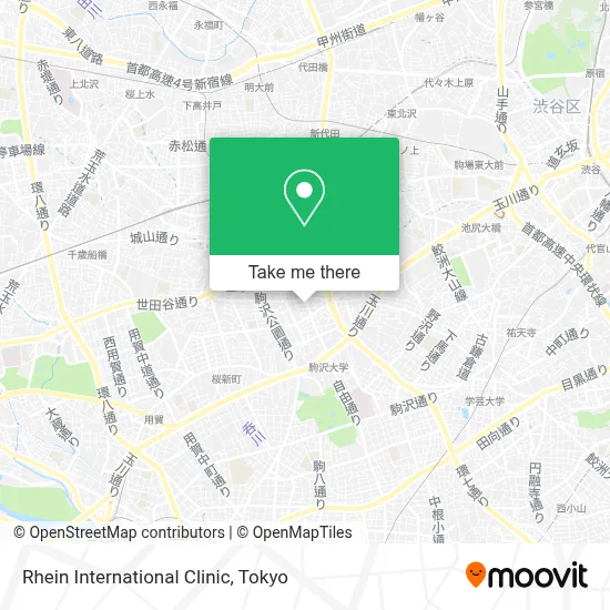 Rhein International Clinic map