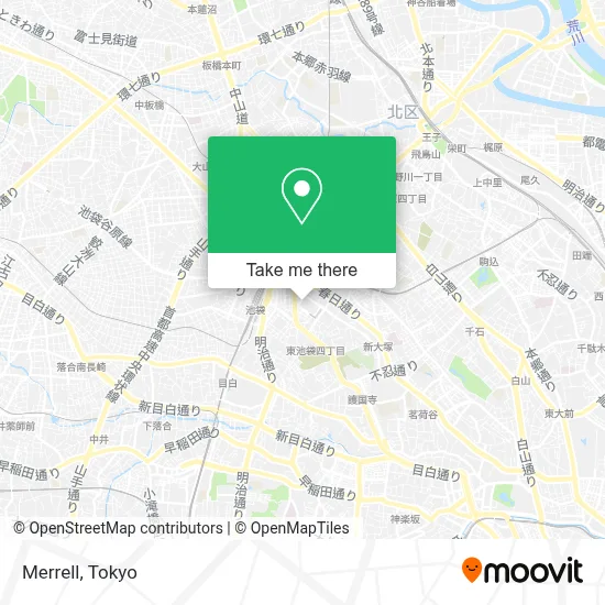 Merrell map